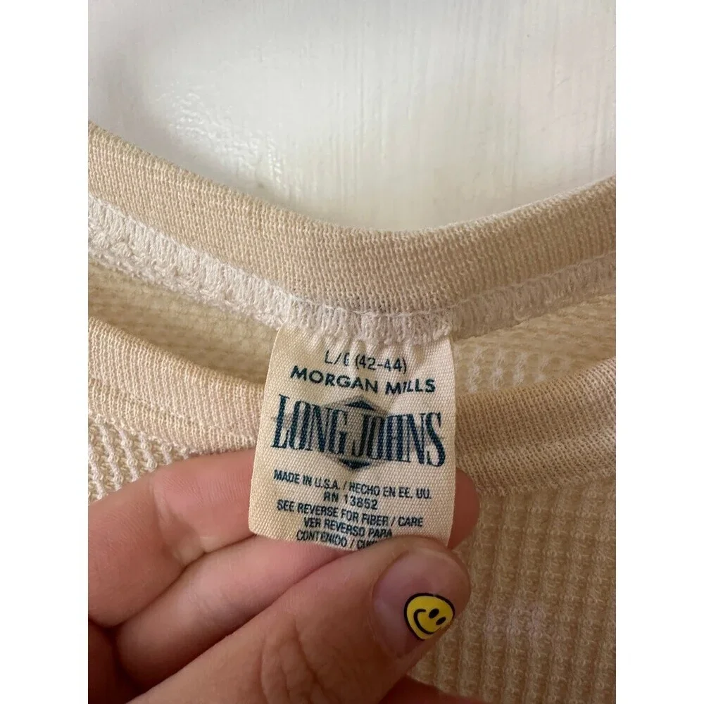 Morgan Mills longjohns men size large sweater